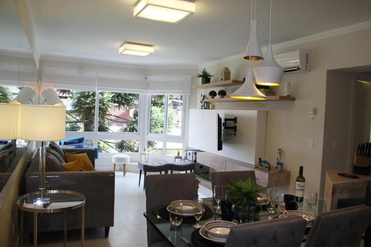 Апартаменты Apartamento No Centro De Грамаду Экстерьер фото